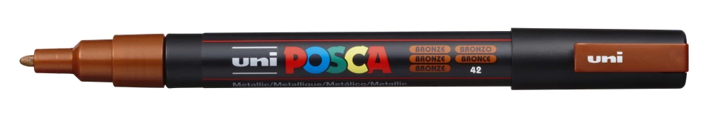 Akrila marķieris Uni Posca PC-3M 42, bronza