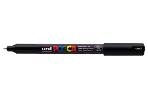 Uni Posca PC-1MR 24 Black Acrylic Marker