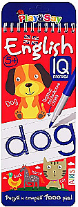 Reusable Tracing Books on a Spring. First English Words