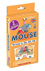 Paket. Großes Set von IQ-Spielen zum Erlernen der englischen Sprache. Niveau 3