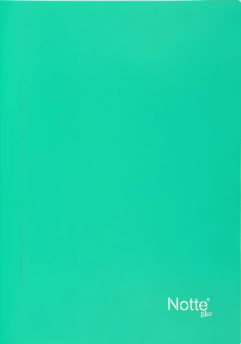 Notebook - Notte eko, A4, 100 sheets, lined