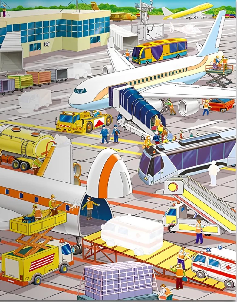 Vimelbuch. Transportas. Lipdukų knyga
