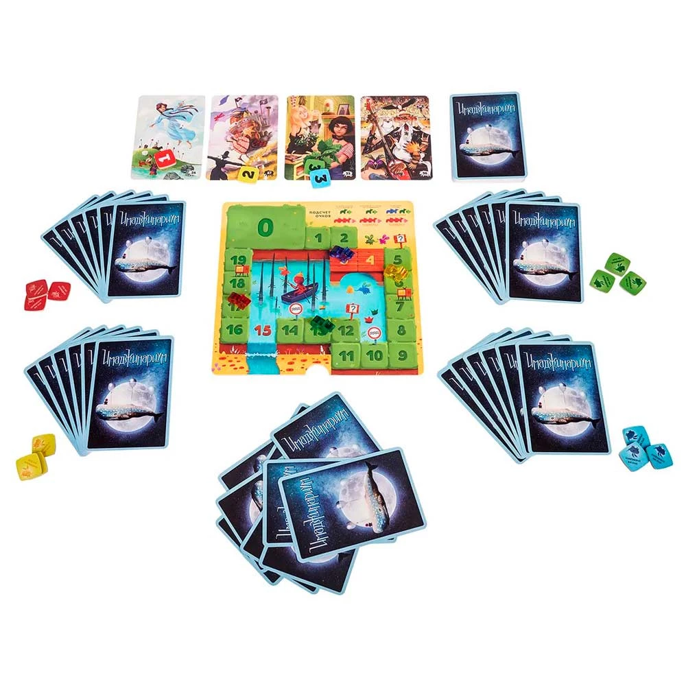 Brettspiel - Imaginarium. Semiretschje