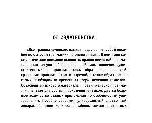 Все правила немецкого языка