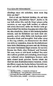 Przemiana = Die Verwandlung. Poziom 4