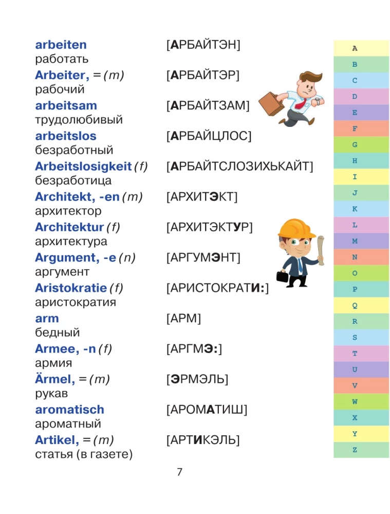 Vācu-krievu. Krievu-vācu vārdnīca skolēniem