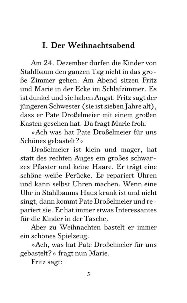 Spragtukas ir Pelėų karalius = Nussknacker und Mausekonig. Lygis 1