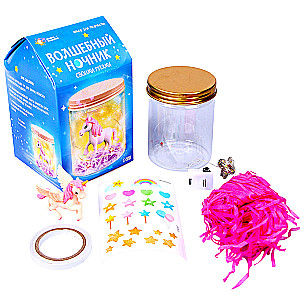 Craft Set - Night Light DIY. Magical Unicorn