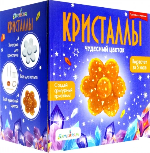 Eksperimentu komplekts - Oranžs zieds