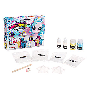Experiment kit - DIY Bath Bombs. Cheerful Unicorns