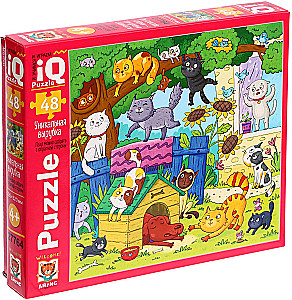 Puzzle dla maluchów - 48: Psotne kocięta