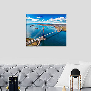 Numbered Painting - Russian Bridge. Vladivostok. 22 Colors