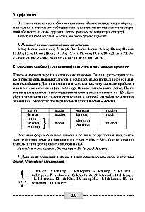 Niemiecki język. Pełna gramatyka. Części mowy. Leksyka i gramatyka. Ćwiczenia i odpowiedzi