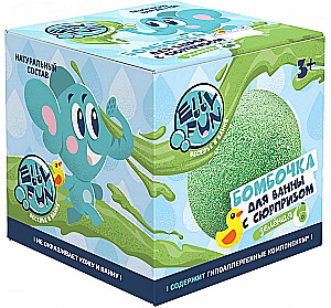 Bath Bomb - ELLYFUN with Surprise, Green
