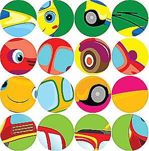 Stickers for Toddlers. Transport
