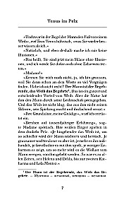 Veenus karusnahas = Venus im Pelz. Tase 3