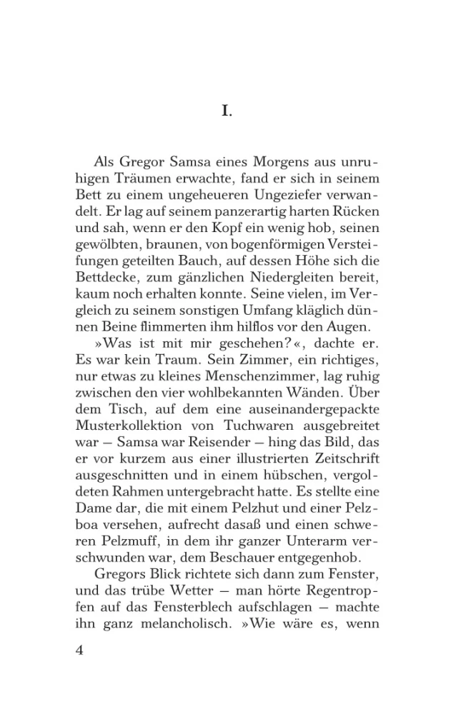 Die Verwandlung = Превращение