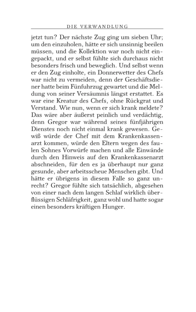 Die Verwandlung = Превращение
