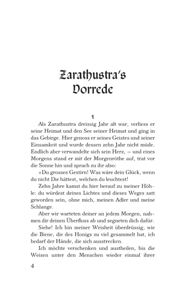 Taip kalbėjo Zaratustra