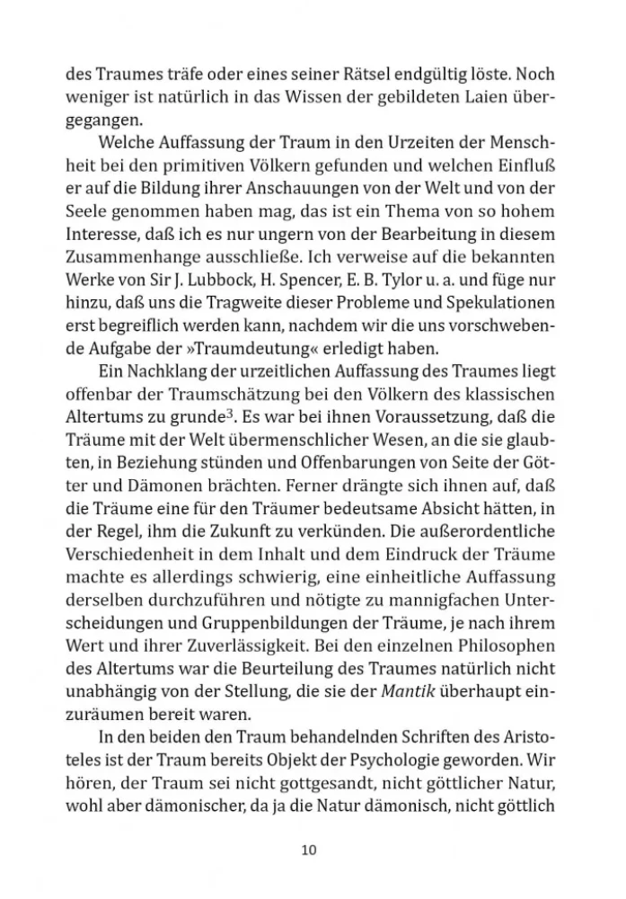 Die Traumdeutung / Толкование сновидений