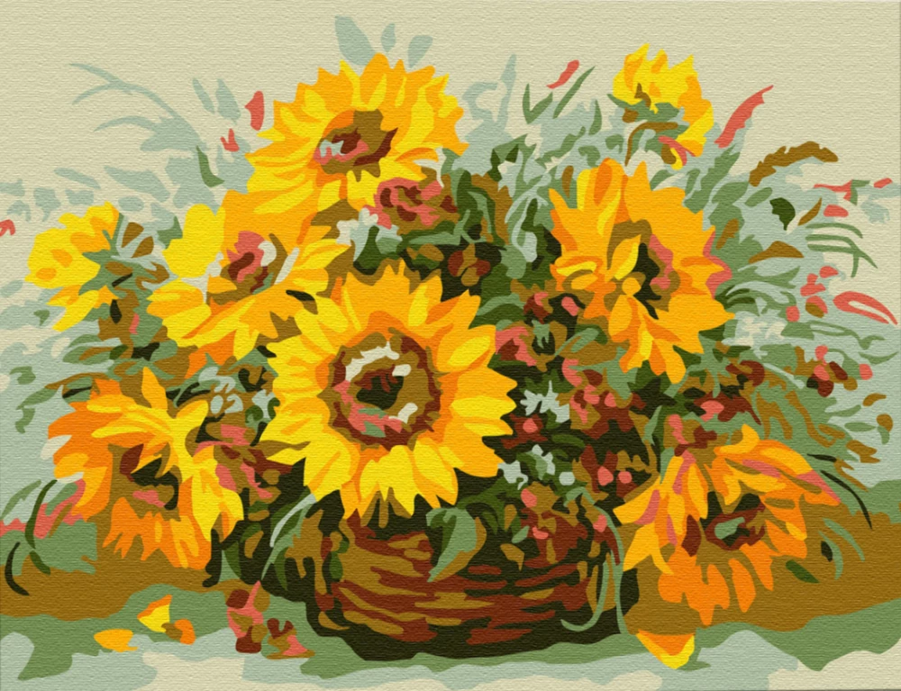 Paint by Numbers - Sunny Bouquet