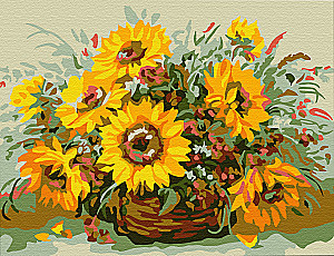 Paint by Numbers - Sunny Bouquet