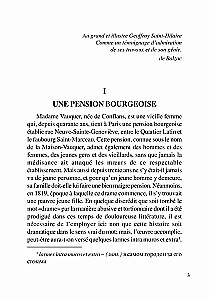 Le Pere Goriot / Der Vater Goriot