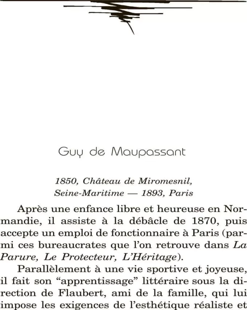 Novellen / Nouvelles