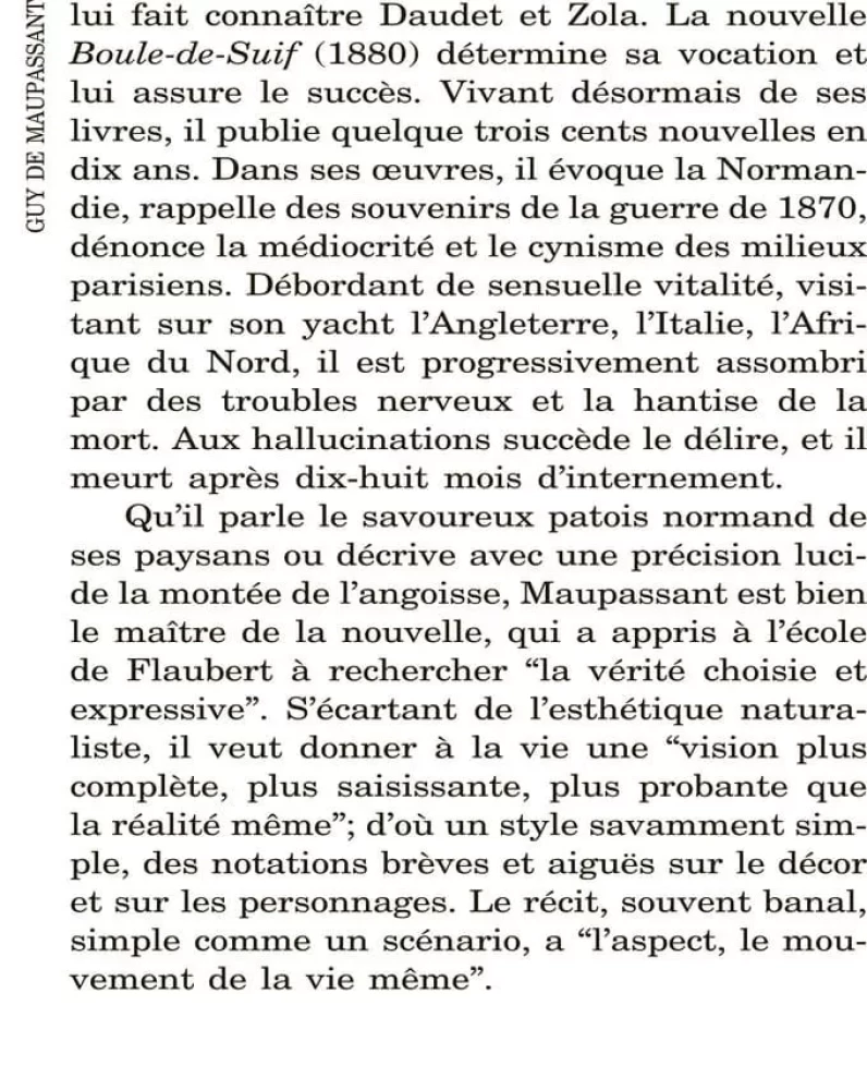 Novellen / Nouvelles