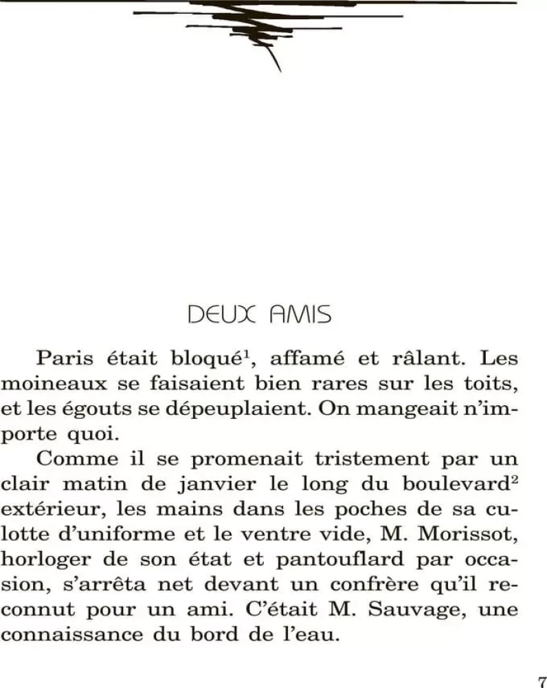 Novellen / Nouvelles