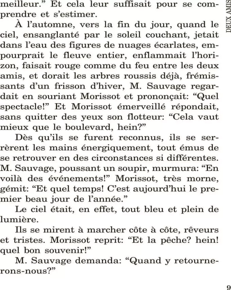 Novellen / Nouvelles