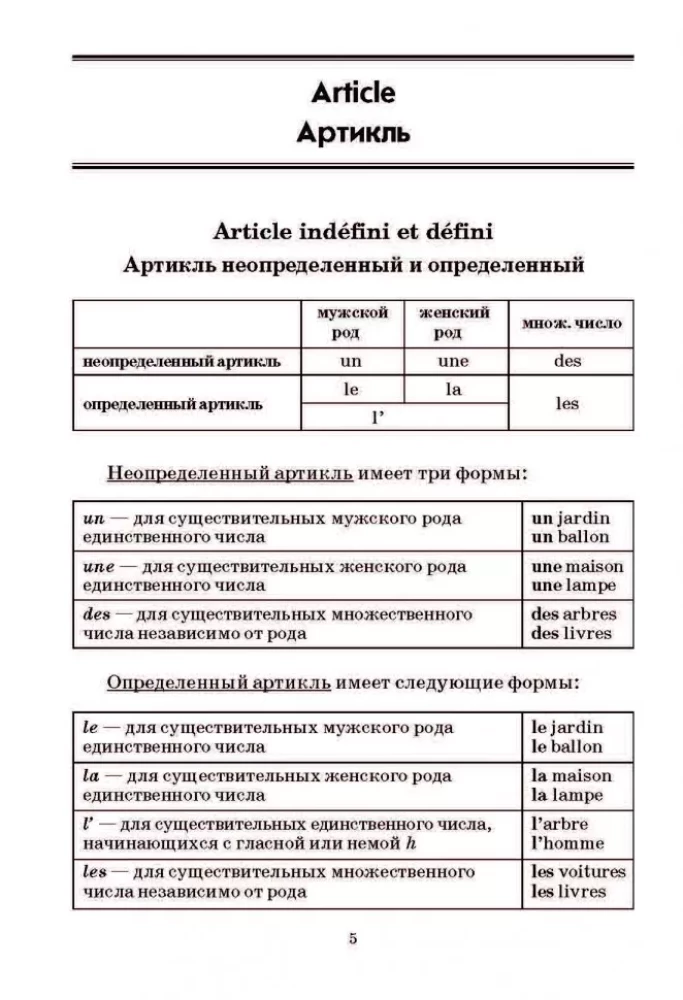 Französische Grammatik in Tabellen und Diagrammen