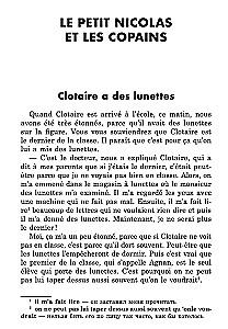 Little Nicolas: A Reading Book in French