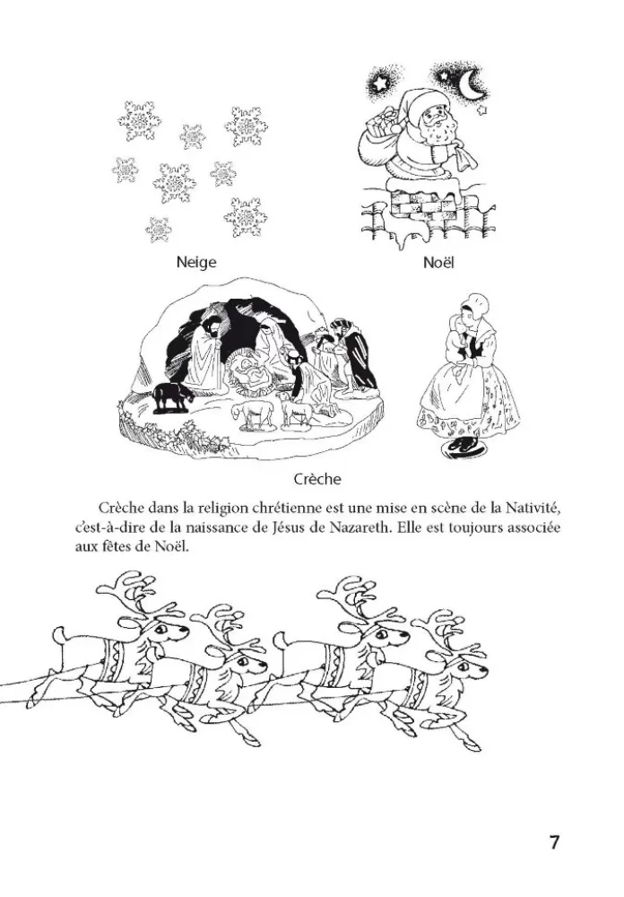 Joyful French Christmas. A Guide for French Language Learners