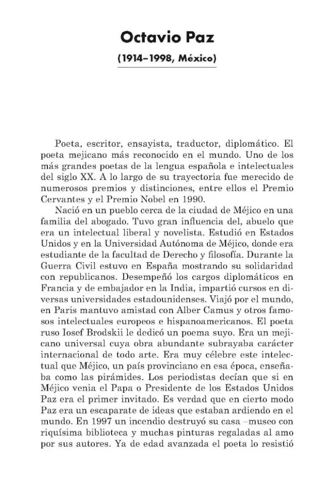 Poesie Lateinamerikas im 20. Jahrhundert. Lesebuch auf Spanisch