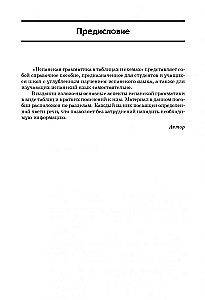 Spanische Grammatik in Tabellen und Diagrammen