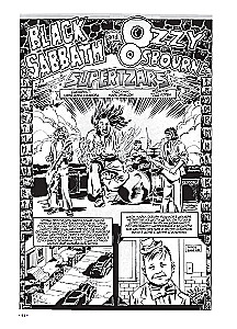Ozzy Osbourne and Black Sabbath. Biography in Comics