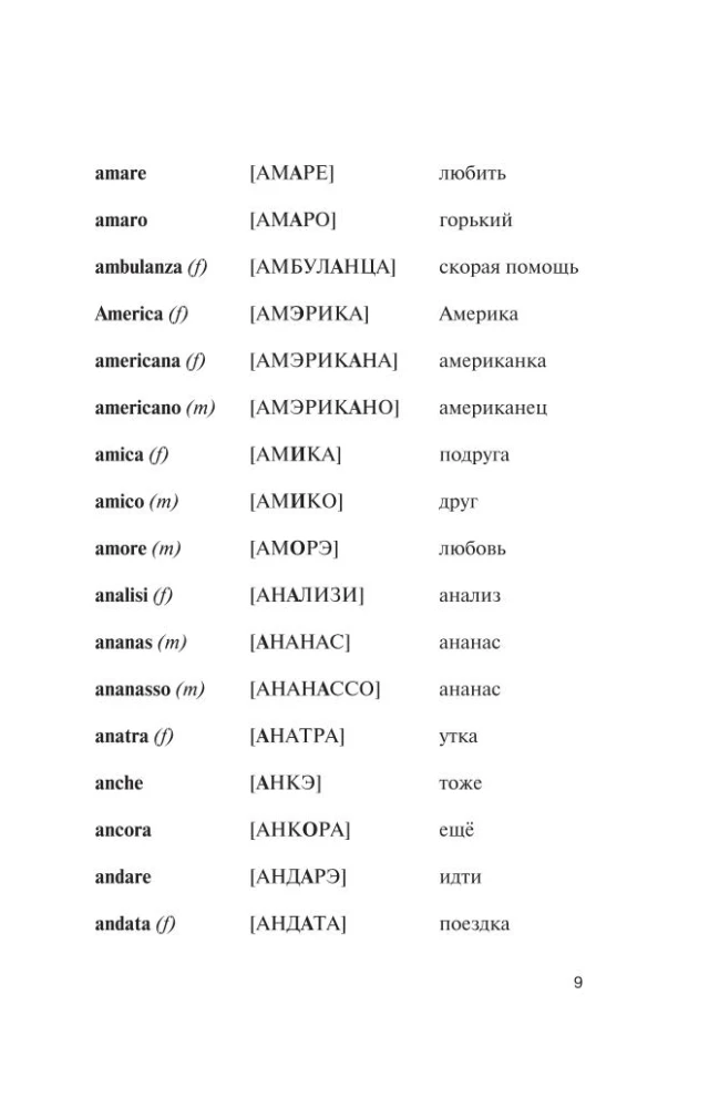 Populārs itāļu-krievu krievu-itāļu vārdnīca ar izrunu