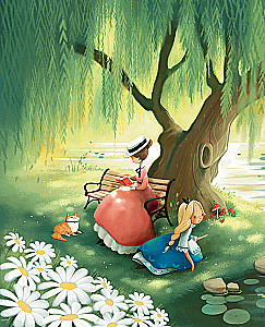 Alise Brīnumzemē ar Danielas Volpari ilustrācijām