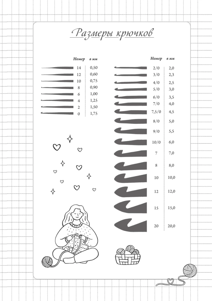 Knitting Planner. Crochet Notebook