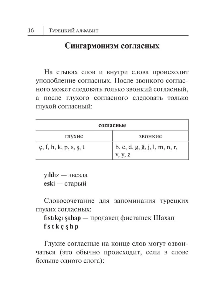 All the Rules of the Turkish Language in Diagrams and Tables