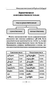 Georgische Grammatik ohne Nachhilfe. Alle Schwierigkeiten in einfachen Diagrammen