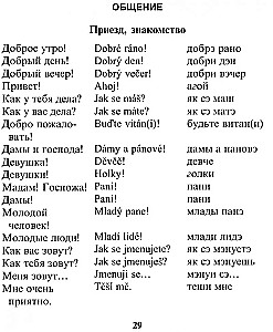 Rosyjsko-czeski rozmowniki