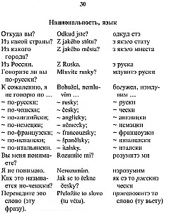 Rosyjsko-czeski rozmowniki
