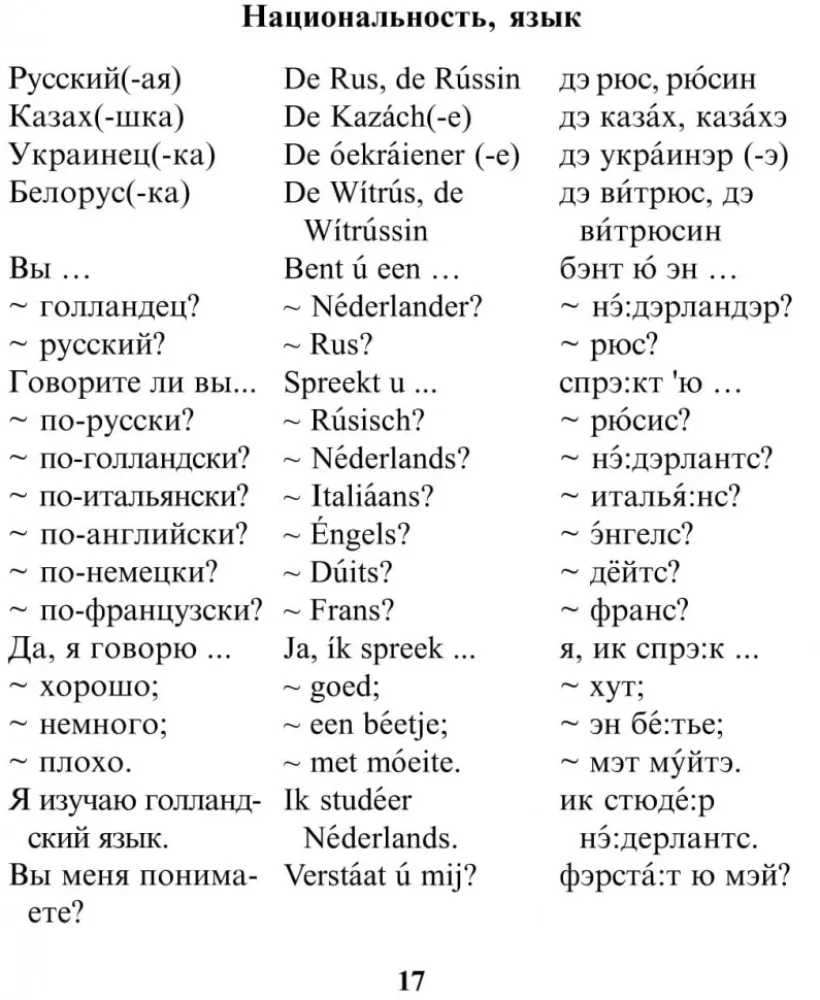 Venekeel-Hollandi kõnepruunik