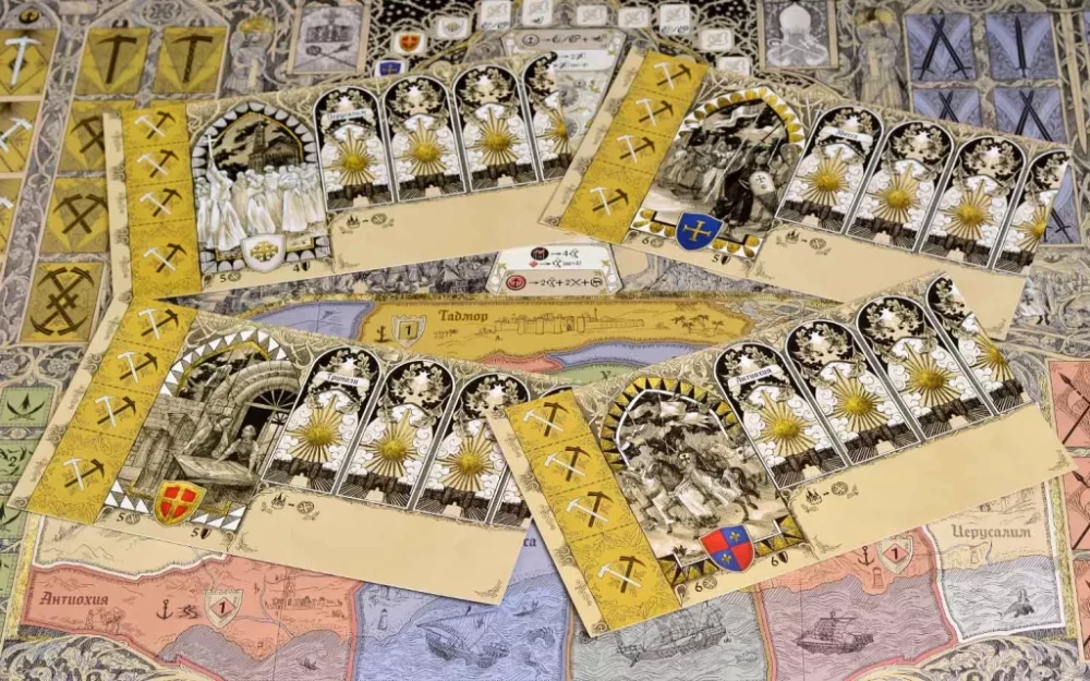 Brettspiel - Kreuzritter