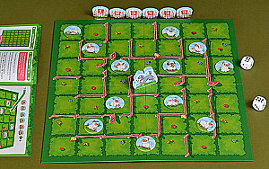 Brettspiel - Schafe einfangen