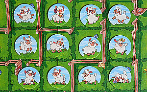 Brettspiel - Schafe einfangen