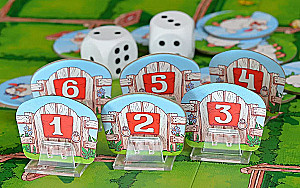 Brettspiel - Schafe einfangen