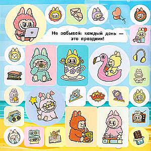 Sticker Album in the Labubu Style